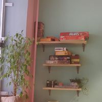 Board games at Hi Mir Vegan Cafe in Nizhny Novgorod