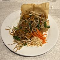 Tofu pad Thai   at Spice Station in Sarasota