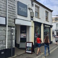 Their store front (they’re upstairs) at Burgers and Fish in Padstow