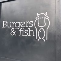 Sign, not easy to find at Burgers and Fish in Padstow
