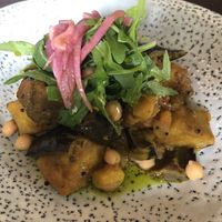 Spiced Potato Bake at Burgers and Fish in Padstow