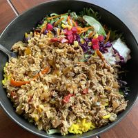   at Juste Falafel in Montreal