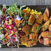 African   at Juste Falafel in Montreal