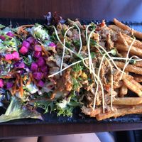   at Juste Falafel in Montreal