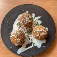 Falafels  at Juste Falafel in Montreal