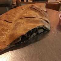 Calzone  at Zia Gourmet Pizza in San Diego