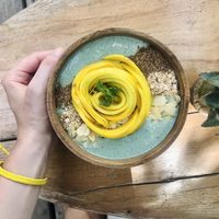 musa smoothie bowl with mango rose  at Musa Cookery in 