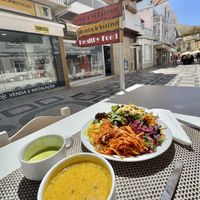 Seating outdoor or indoors  at Vida Leve in Faro