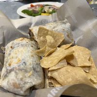 Tofu and veggie burrito   at Sharky's Woodfired Mexican Grill  in Studio City