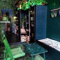 Eat-in space at MyVegina in Stockholm