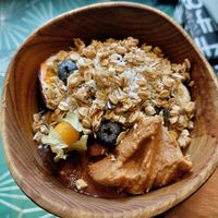 Acai bowl. at MyVegina in Stockholm