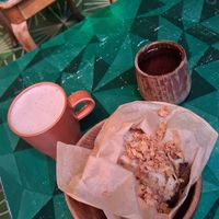 No Tuna Sandwich with Cacao Milk at MyVegina in Stockholm