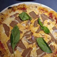 Beicon at Manso Pizzeria in Barcelona