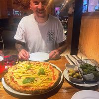   at Manso Pizzeria in Barcelona