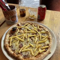   at Manso Pizzeria in Barcelona