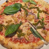   at Manso Pizzeria in Barcelona