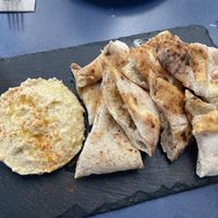 Hummus  at Manso Pizzeria in Barcelona