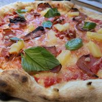   at Manso Pizzeria in Barcelona