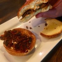 $1.50 lentil sliders - so good at 5 Star Burgers in Clayton