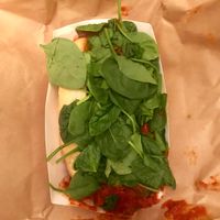 Eggplant parm (no mozzarella) at Fozzie's Sandwich Emporium in Richmond Heights