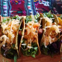 Purely the Best tacos!!! at Wachuma in Antigua