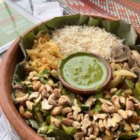 Select your own ingredients rice bowl  at Wachuma in Antigua