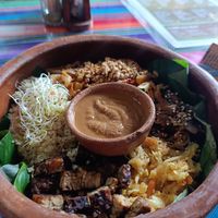 Earth Bowl with Quinoa at Wachuma in Antigua