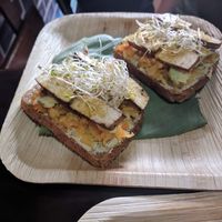 Little toasts  at Wachuma in Antigua