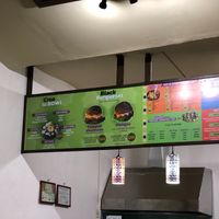 Restaurant menu at Wachuma in Antigua