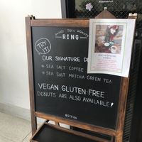 Sign at RING Donuts in Canoga Park