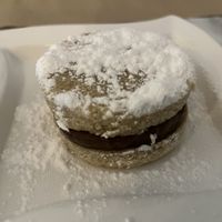 Alfajor crudivegano  at Los Andenes Vegan in Madrid