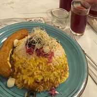   at Los Andenes Vegan in Madrid