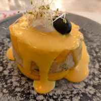Causa rellena at Los Andenes Vegan in Madrid