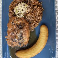   at Los Andenes Vegan in Madrid