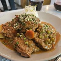 Stew at Los Andenes Vegan in Madrid