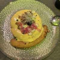 Arroz tapado  at Los Andenes Vegan in Madrid