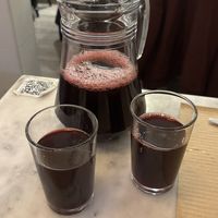 Chica morada  at Los Andenes Vegan in Madrid