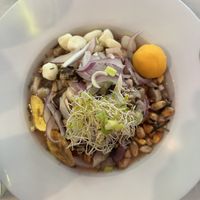 Cevichee  at Los Andenes Vegan in Madrid