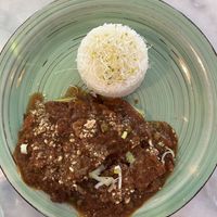 Stew  at Los Andenes Vegan in Madrid