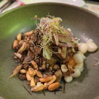 Ceviche at Los Andenes Vegan in Madrid
