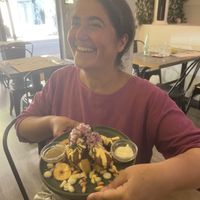   at Los Andenes Vegan in Madrid