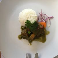 Seco de no-Cordero  at Los Andenes Vegan in Madrid