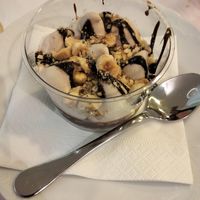 Hazelnut dessert. at Slim Bites in Athens