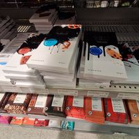 Vegan chocolate bars at Kinsarvik Naturkost in Bergen