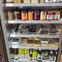 Vegan cheese at Kinsarvik Naturkost in Bergen