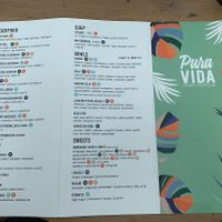 Menu at Pura Vida Foodbar  - Midsland in Midsland