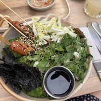 Ikigay gerecht : rijst noodles met verse bospeen   at Pura Vida Foodbar  - Midsland in Midsland