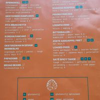 We had plenty with 5 fingerfoods + 2 desserts for 2 people at Pura Vida Foodbar  - Midsland in Midsland