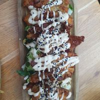 Oesterzwam in tempura at Pura Vida Foodbar  - Midsland in Midsland