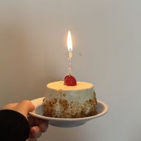 Bought the cake home  at Christine's Delights in Beeston